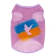 Майка для собак WAUDOG Clothes малюнок Прапор сітка XS B 26-29 см C 16-19 см рожевий - изображение 2