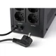 Пристрій безперебійного живлення Vinga LCD 1200VA metal case with USB (VPC-1200MU) - зображення 6