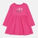 Детское платье для девочки Bembi ПЛ361-700 80 см Малиновое (4823116454637) - изображение 1