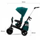 Трехколесный велосипед Kinderkraft Easytwist Midnight Green - изображение 3