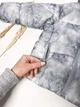 Демисезонная куртка ZARA 92-98 см серо-синий артикул Л267 - изображение 3