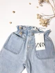 Джинси ZARA 92-98 см блакитний артикул Л286 - зображення 2