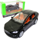 Іграшкова металева машинка Tesla Model 5 «Автопром» Тесла світло звук чорний 21*7*8 см (7574B) - зображення 1
