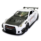 Игрушечная машинка металлическая Nissan GT-R «АвтоЕксперт» Ниссан ГТ-Р белый звук свет 20*6*9 см (GT-2247) - изображение 2