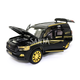 Машинка металлическая Toyota Land Cruiser «AutoExpert» Тойота джип черный с золотом звук свет 19*7*7 см (EL-3912) - изображение 5