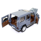 Игрушечная машинка металлическая «Mercedes-Benz G 350 d» Автопром Гелендваген, серый, 14*6*5 см, (68436) - изображение 6