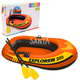 Надувная лодка Intex 185x94x41 см, Explorer 200 Set+, пластиковые весла и ручной насос (58331) - изображение 1