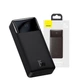 Повербанк портативное зарядное устройство Power Bank Baseus 20000 mAh premium c Led дисплеем 15W Bipow Digital Display Black - изображение 1