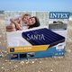 Матрац Intex надувний полуторний велюровий, ліжко 137х191х25 см (64758) - зображення 1