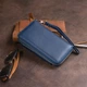 Женский кошелек из натуральной кожи ST Leather 19340 темно-синий - изображение 9