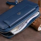 Женский кошелек из натуральной кожи ST Leather 19340 темно-синий - изображение 10