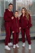 Женский светоотражающий костюм Family 42-44 бордо - изображение 2