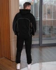Детский светоотражающий костюм Family look 42-44 чёрный - изображение 9