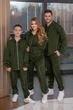 Женский светоотражающий костюм Family 50-52 хаки - изображение 4