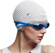 Шапочка для плавания Speedo Bubble Cap White (5053744175850) - изображение 2