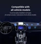 Автотримач для телефону магнітний Baseus Star Ring Magnetic Car Bracket Сріблястий - зображення 9