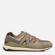 Чоловічі кросівки New Balance 574 M5740RSB 43 (9.5US) 27.5 см Зелений/Коричневий (195907862339) - зображення 1