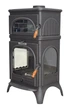 Чавунна піч Flame Stove Modena Lux Oven з духовкою - зображення 1