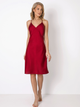 Нічна сорочка Aruelle Nicole nightdress M Чорна (5904541435411) - зображення 1