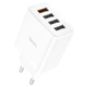 Сетевое зарядное устройство адаптер Hoco C102A USB 18W QC3.0 + 3*USB 10.5W быстрая зарядка для телефона блочек - изображение 1
