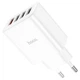 Сетевое зарядное устройство адаптер Hoco C102A USB 18W QC3.0 + 3*USB 10.5W быстрая зарядка для телефона блочек - изображение 4