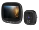 Видео домофон глазок USafe W02 черный Wi-Fi ip с датчиком движения, 4,3 дюйма - изображение 3