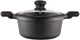 Кастрюля c крышкой Vinzer Kuro Induction Line 24 cм 3.7 л (50428V) (5907706504281) - изображение 1