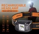 Налобний фонарь HL75S 2000mAh, IP44 - изображение 11