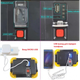 LED Прожектор светодиодный аккумуляторный WORKING LIGHT L811-20W-COB+1W есть Power Bank - Refurbished - изображение 7