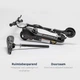 Дитячий електросамокат E-Scooter з сидінням 12-14 км/ч чорний - изображение 4
