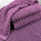 Набор махровых полотенец Зеро Твист 2шт GM Textile 50x90см, 70x140см 550г/м2 (Темно-Сиреневый) - изображение 3