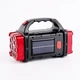 Фонарь аккумуляторный с функция PowerBank Hurry Bolt HB-1678 Светильник с солнечной панелью IP44 Красный - изображение 5