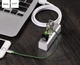 USB-хаб HOCO HB1 4USB Line machine Silver (6957531038146) - зображення 5
