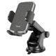 Автотримач для телефона HOCO CA95 Polaris push-type telescopic suction cup car holder Black (6931474758514) - изображение 1