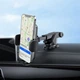Автотримач для телефону HOCO CA95 Polaris push-type telescopic suction cup car holder Black (6931474758514) - зображення 6