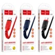Кабель HOCO X59 USB to Type-C 3A, 1m, nylon, TPE connectors, Black - зображення 3