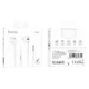 Навушники HOCO M101 Crystal joy wire-controlled earphones with microphone White (6931474782342) - изображение 8