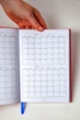 Квартальний планер Planner Book, червоний у горошок, Уляна Мирошниченко - зображення 4