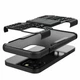 Чехол Armor Case для Apple iPhone 12 / 12 Pro Black - изображение 7