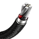 Кабель Baseus Cafule Series Metal Data Cable USB to Type-C 66W 1m Black - изображение 5