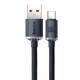 Кабель Baseus Crystal Shine USB 2.0 to Type-C 100W 1.2M Черный (CAJY000401) - изображение 2