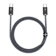 Кабель Baseus Dynamic Type-C to Type-C 100W 1M Серый (CALD000216) - изображение 1