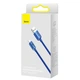 Кабель Baseus Crystal Shine USB 2.0 to Type-C 100W 1.2M Синій (CAJY000403) - зображення 6