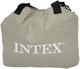 Матрас одноместный ПВХ надувная кровать со встроенным электронасосом Intex 64412NP 99*191*46 Серый - изображение 5