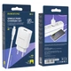 Зарядне мережеве BOROFONE BN1 Innovative (1USB 2.1A) Lightning Білий - изображение 2