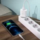 Зарядне мережеве BOROFONE BN1 Innovative (1USB 2.1A) Lightning Білий - изображение 4