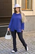Джемпер с карманами Tatiana АЛЯ синий 62 - изображение 1