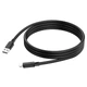 Кабель BOROFONE BX81 USB - Lightning (2.4A) (1M) Чорний - зображення 3