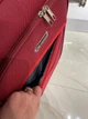 Легкий большой текстильный чемодан на 4 колеса с расширителем Vezze бордо - изображение 2