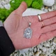 Серебряная ладанка "Матерь Божья" 925° пробы с чернением - изображение 2